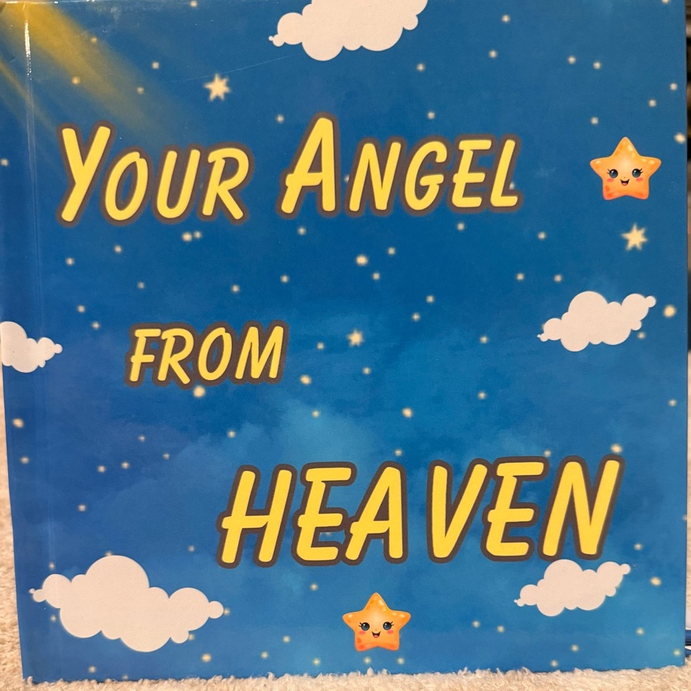 Your Angel from Heaven Blue Children's Book